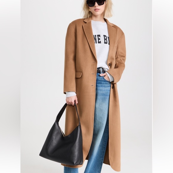 Anine Bing Cashmere Blend Quinn Coat - Picture 3 of 15